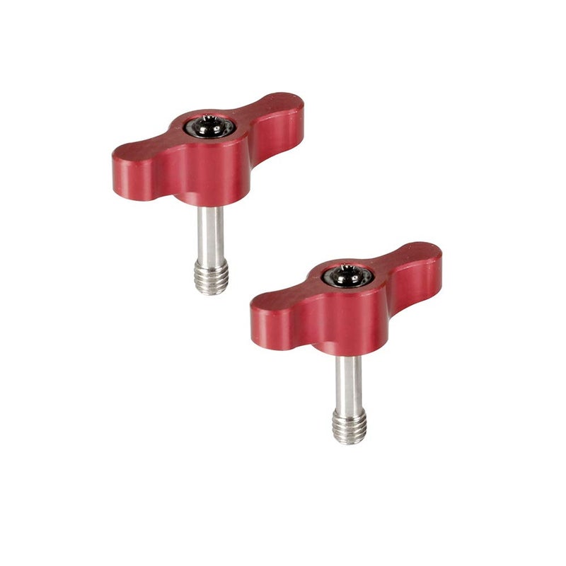 CAMVATE M6 Ã—18 Thumbscrew Assembly Knob Red(2 Pieces) - 2158 - Image 4